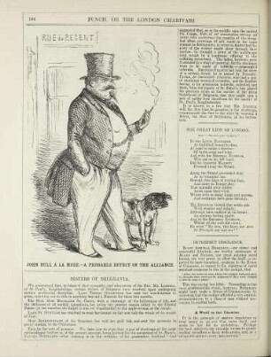 John Bull à la mode. - A probable effect of the alliance