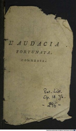 L' audacia fortunata