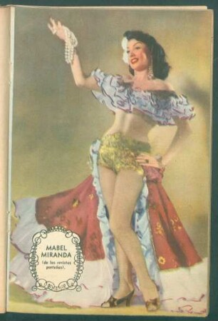 Mabel Miranda (de las revistas porteñas) - [Fotografía]