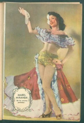 Mabel Miranda (de las revistas porteñas) - [Fotografía]