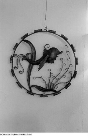 Wandschmuck mit maritimen Motiv, Herbstmesse 1953