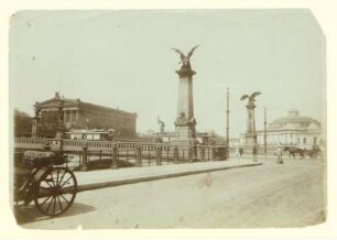 Berlin Friedrichsbrücke. Nationalgalerie. [Circus Busch]
