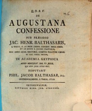 De Augustana confessione