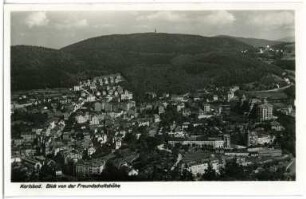Karlsbad. Blick von der Freundschaftshöhe