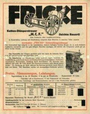 Ketten-Düngerstreuer