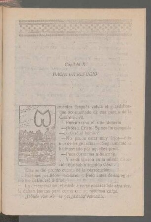 Capítulo X - Hacia un refugio