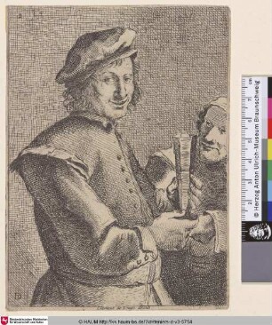 [Bauer mit Glas; Peasant with a Glas]