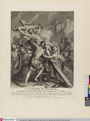 L' élévation du Sauveur sur la Croix [Die Passion Christi - Die Kreuzigung]