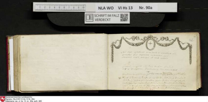 Stammbuch des Ernst Philipp Ludwig Zellmann (1763-1795) aus
                           Braunschweig