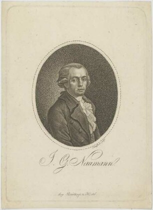 Bildnis des J. G. Naumann