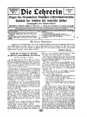 An unsere Leserinnen