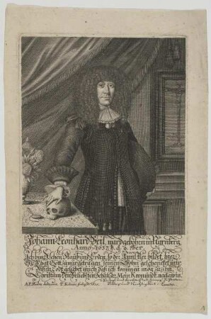 Bildnis des Johann Leonhard Beil