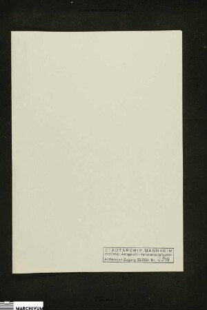 Vermögen des verstorbenen Jacob Lenz und seiner Ehefrau Margaretha, geb. Lechleiter