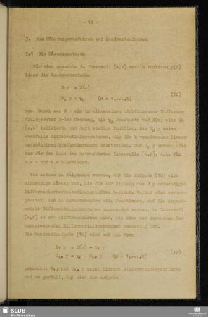 3. Das Näherungsverfahren bei Randwertaufgaben