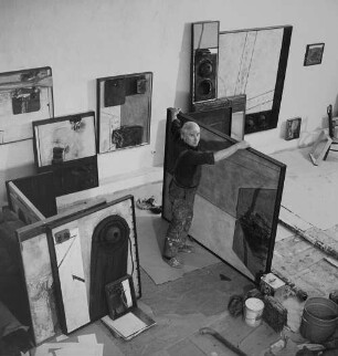 Archivfotografie "menschen_persoenlichkeiten_maler_bildhauer_19130"