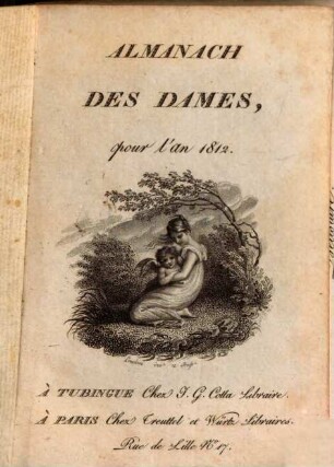 Almanach des dames : pour l'an ..., 1812