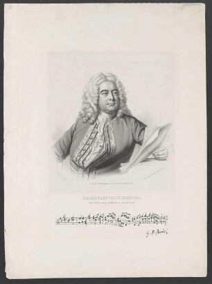 Porträt Georg Friedrich Händel