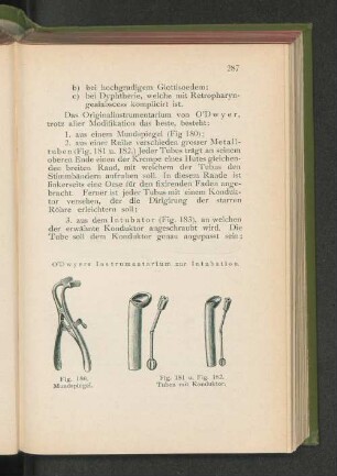 Fig. 181 u. 182. Tuben mit Konduktor.