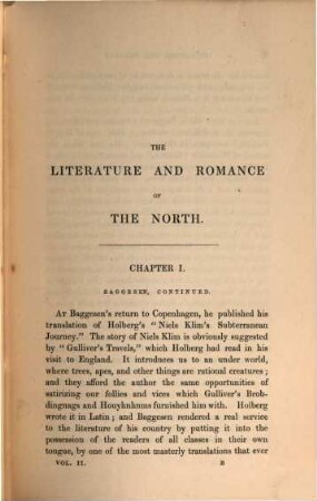 The litterature and romance of Northern Europe : constituting a complete history of the litterature of Sweden, Denmark, Norway and Iceland ; in two volumes. 2