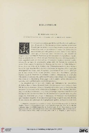 4. Pér. 12.1914-1916: Bibliophilie : M. Bernard Naudin et l'illustration de "l'homme qui a perdu son ombre"