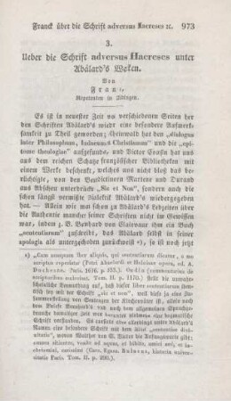 973-982 Üeber die Schrift adversus haereses unter Abälard's Werken