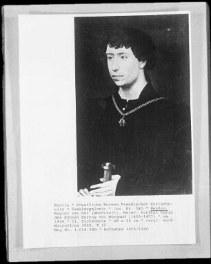 Porträt Karls des Kühnen Herzog von Burgund (1433-1477)
