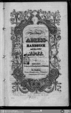 1841: Dresdner Adress-Handbuch : auf das Jahr ...