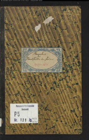 Zivilstandsregister der Juden mit den Orten Altenhundem und Langenei (T 1855-1871) (Gemeinde: Kirchhundem, Kreis Olpe)