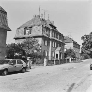 Coswig, Berliner Straße : Coswig. Wohnhaus, Berliner Straße. Straßenansicht