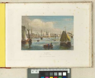Hamburg vom Hafen gesehen