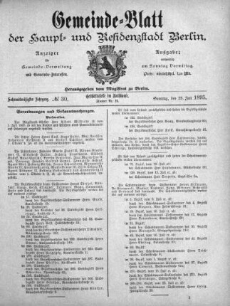 1895,30: No. 30, 28. Juli 1895