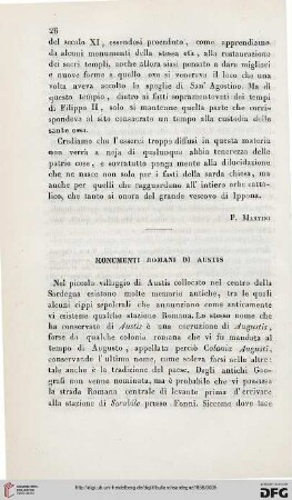 4: Monumenti romani di Austis