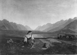 Mädchen auf der Wiese