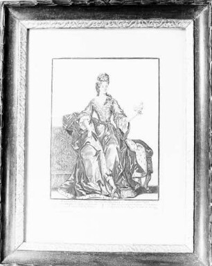 Christina Therese, Gräfin von Löwenstein-Wertheim-Rochefort (1665-1730), verh. mit Herzog Albrecht von Sachsen-Weißenfels (1659-1692)