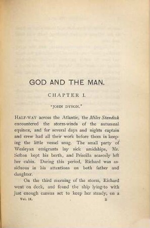 God and the man : a romance, 2