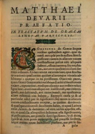 Liber de graecae linguae particulis