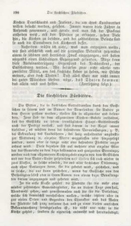 190-192 Die kirchlichen Fürbitten