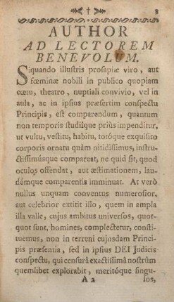 Author ad lectorem benevolum.
