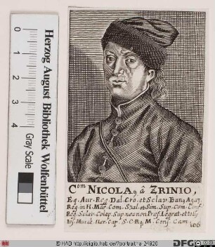 Bildnis Miklós [Nicolaus] II Graf Zrínyi