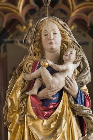 Kronleuchter mit Doppelmuttergottes — Doppelmadonna