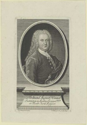 Bildnis des Ferdinand August Hommel
