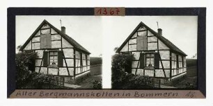 Alter Bergmannskotten in Bommern