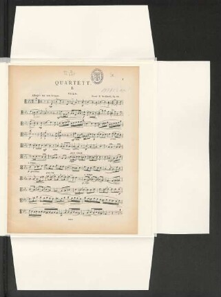 Quartett. Viola.