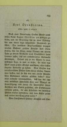 16. Axel Oxenstierna. (Geb. 1583, † 1654.)