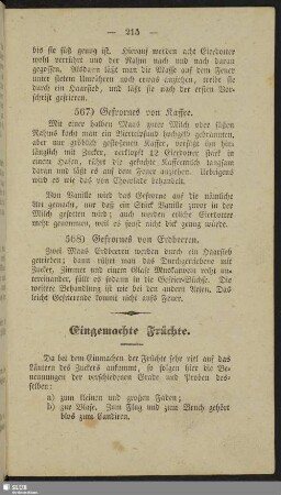 Eingemachte Früchte