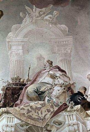 Triumph des Lichts und die Erdteile