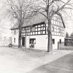 Pegau-Großstorkwitz, Vierseithof, um 1800 u. um 1890
