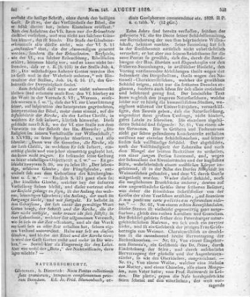 Blumenbach, J. F.: Nova pentas collectionis suae craniorum diversarum gentium tanquam complementum priorum decadum. Göttingen: Dieterich 1828