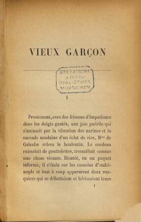 Vieux garçon : les parisiennes