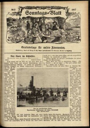 Ausgabe vom Sonntag, den 01. April 1917.